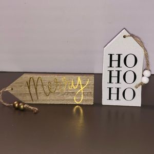 Christmas Wooden Tags